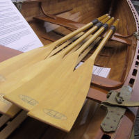 Grapeview Point Boat Works Spoon-bladed Oars